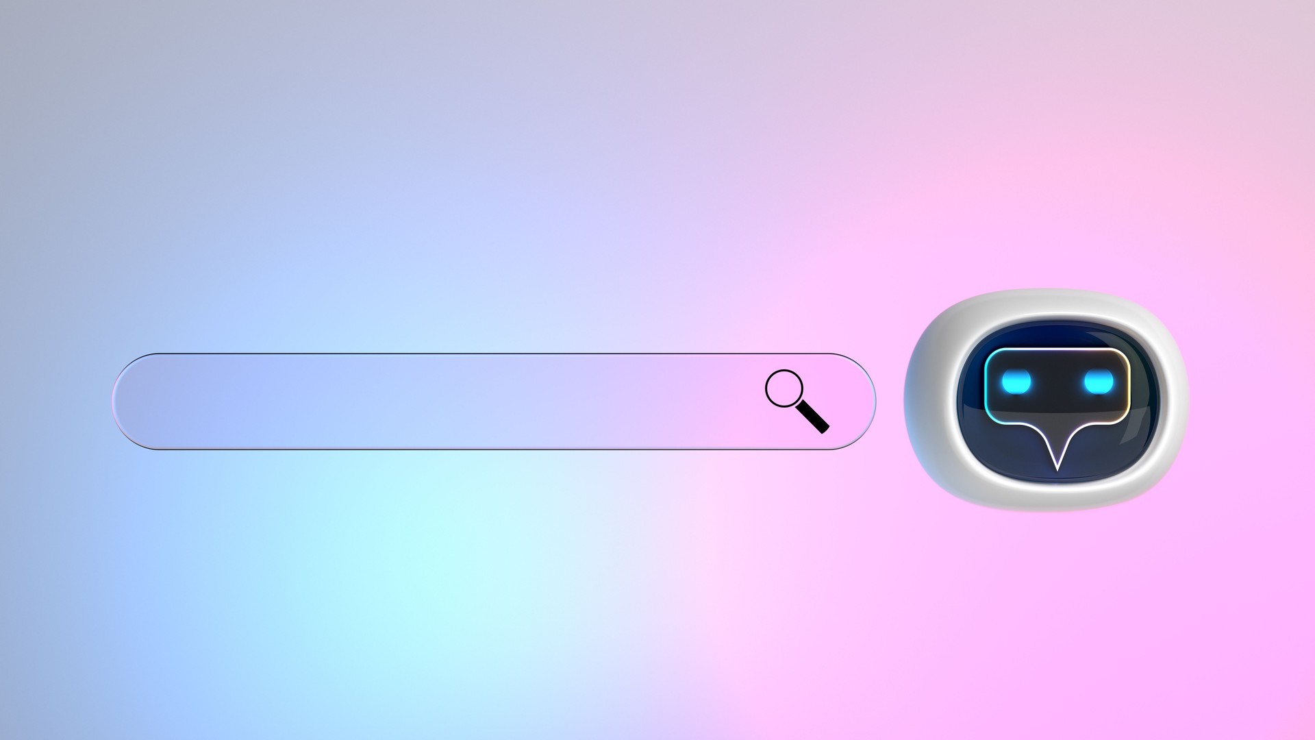 AI -  chatbot. Artificial Intelligence  concept